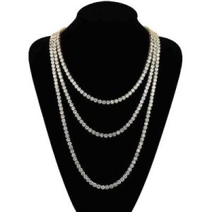 6mm Tennis Chain in Gold