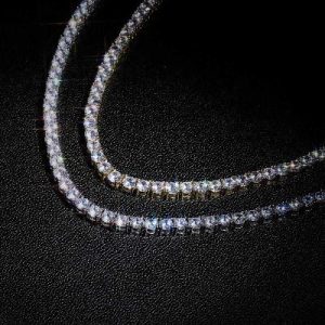 4mm 18K Gold Tennis Chain