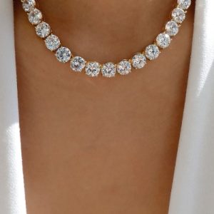 Women's Iced 10mm Tennis Chain