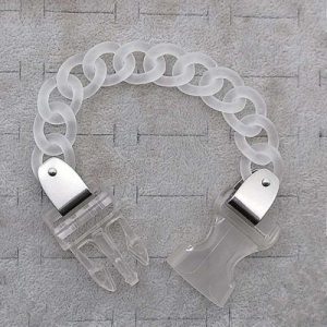 8" Acrylic Miami Cuban Bracelet