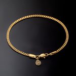 2.5mm Diamond-Cut Cuban Bracelet in Gold