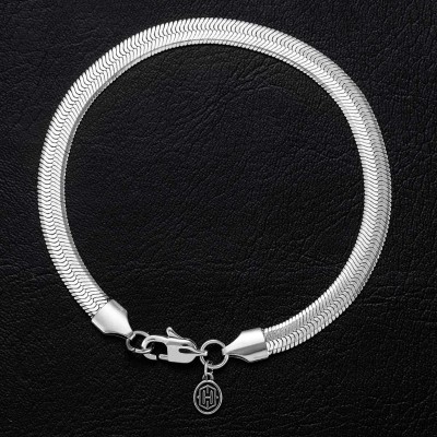 6mm Herringbone Bracelet