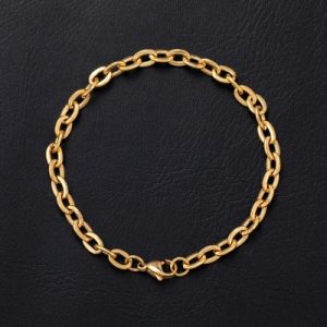 5mm Rolo Bracelet in Gold