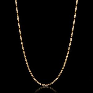 3mm Rolo Chain in Gold