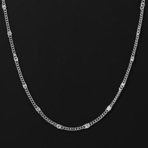 3mm Sunburst Cuban Chain