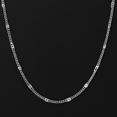 3mm Sunburst Cuban Chain