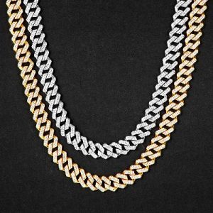 Iced 13mm Miami Cuban Chain with Box Clasp