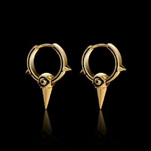 Eye of Ra Cron Huggie Earrings