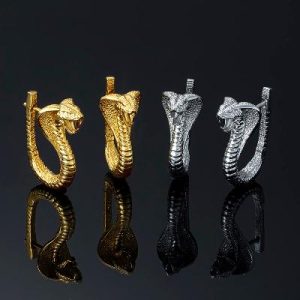 Cobra Snake Earrings