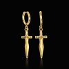 Sword  Dangle Earrings