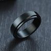 Spinner Relieving Stress Stainless Steel Band in Black Gold