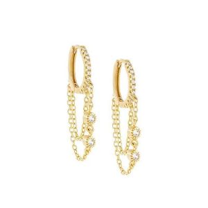 Sterling Silver Tassel Earrings