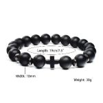 Wood Beads Natural Stone Bracelet