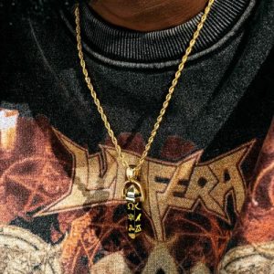 Hexagonal Religious Symbols Pendant