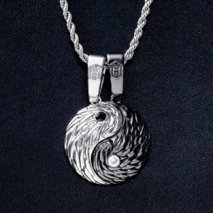 2pc Yin Yang Magnetic Pendant