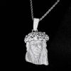 Iced Giant Jesus Pendant