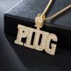 Iced Baguette PLUG Pendant