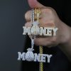 Iced MONEY Bag Pendant