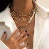 3 Pcs Pearl Tennis Chain Necklace Set
