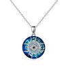 You Always be Protected Crystal Evil Eye Necklace
