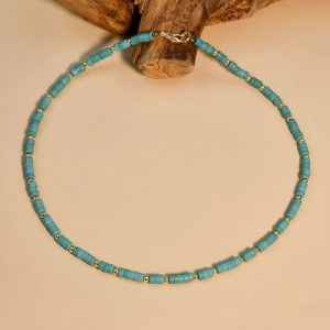 Boho Turquoise Choker Necklaces