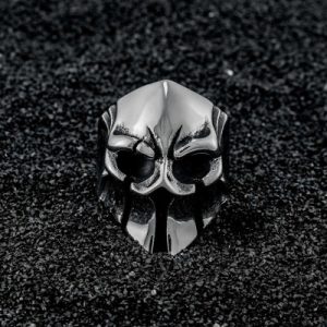 Spartan Skull Stainless Steel Ring