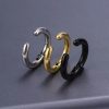 10/12/14/16mm Ear clip Stainless Steel Earrings