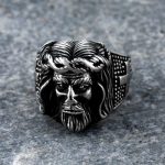 Jesus Christ Cross Stainless Steel Christian Ring