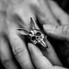 Rabbit Skull Stainless Steel Ring