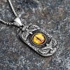 Evil Eye Stainless Steel Pendant