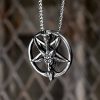 Baphomet Stainless Steel Satan Pendant