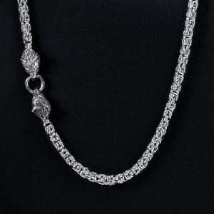 Fighting of Two wolves Stainless Steel Pendant