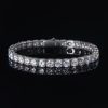 S925 Silver Moissanite 5mm Tennis Bracelet