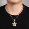 Luminous Moon Star Pendant