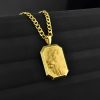 King of Lion Dog Tag Pendant