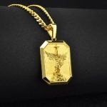 Archangel Saint Michael Dog Tag Pendant