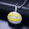 Halloween Glow in the Dark Skull Cartoon Pendant
