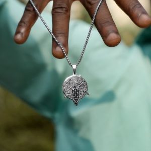 Masked Medusa Stainless Steel Pendant