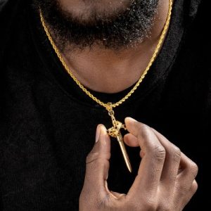 Iced Crown Sword Pendant