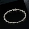 Wheat Ears Bracelet in 925 Sterling Silver