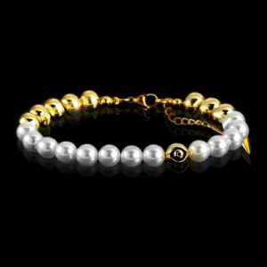 Eye of Amulet Pearl Bracelet