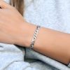 Women's 5mm Figaro Bracelet