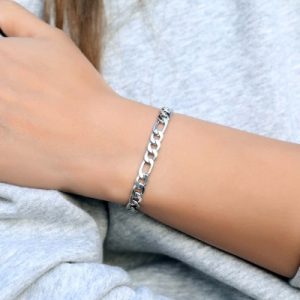 Women's 5mm Figaro Bracelet