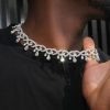 Iced Dripping Infinity Cuban Link Chain