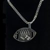 Custom American Football Name & Jersey Number Pendant