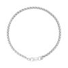 3mm Franco Solid 925 Sterling Silver Bracelet
