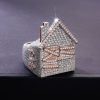 Made to Order Trap House Moissanite Custom S925 Silver Men's Ring