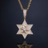 Rotatable Star of David Pendant