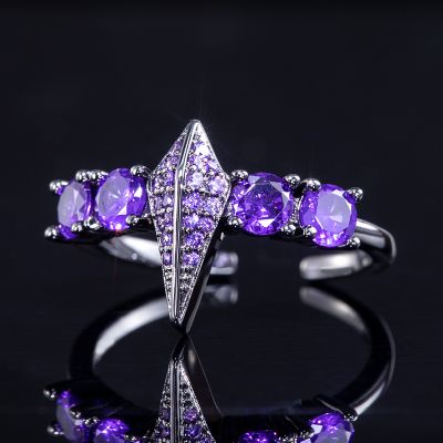 Iced Fight Tooth and Claw Open Ring