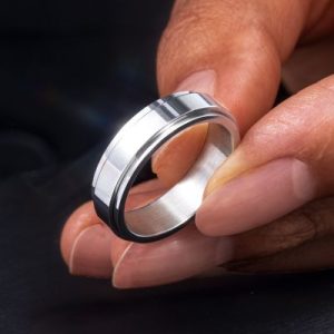 Spinner Relieving Stress Stainless Steel Band